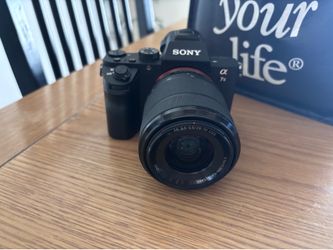 Sony alpha a7 II camera