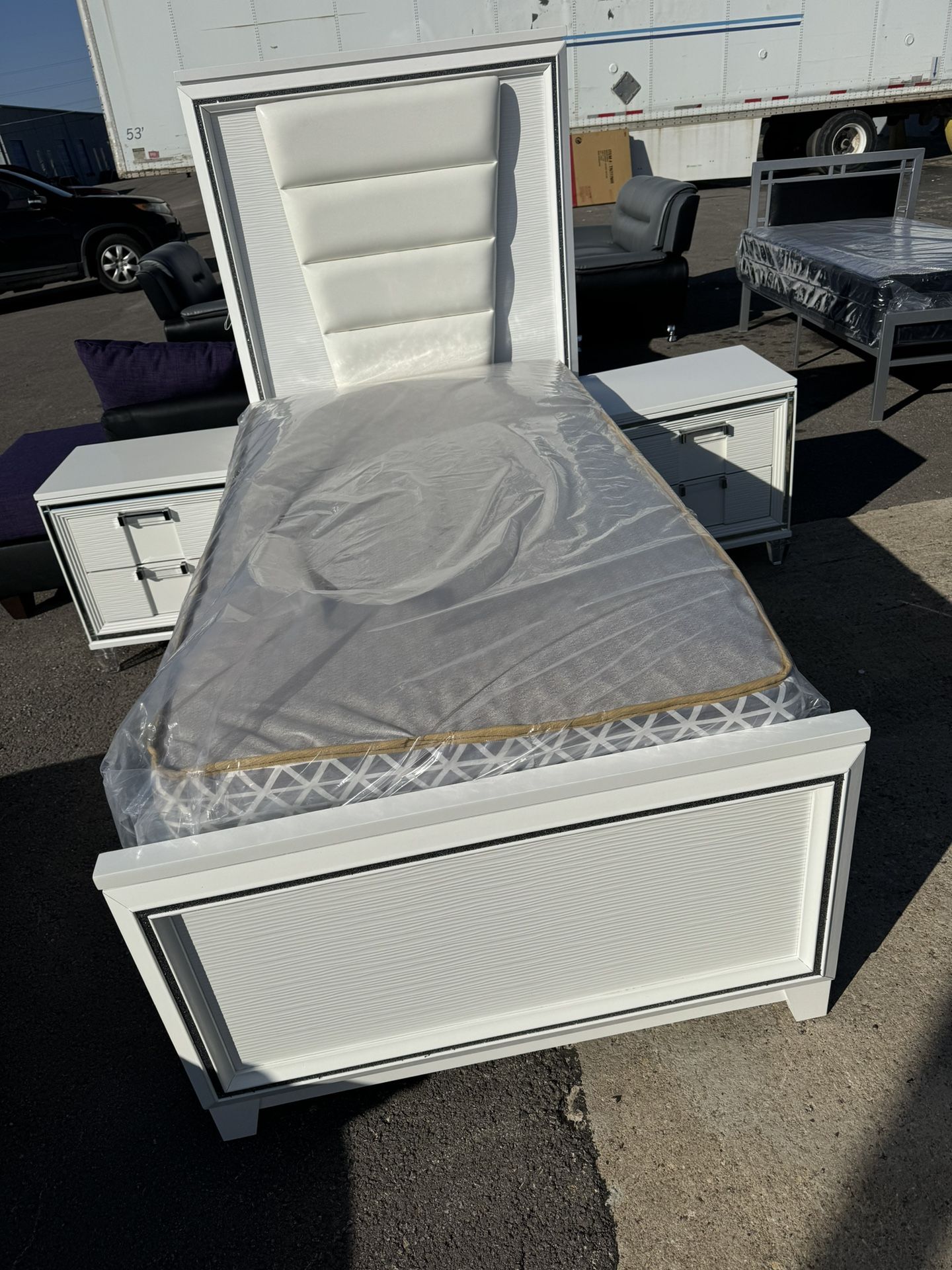 New Twin Bed For $250
