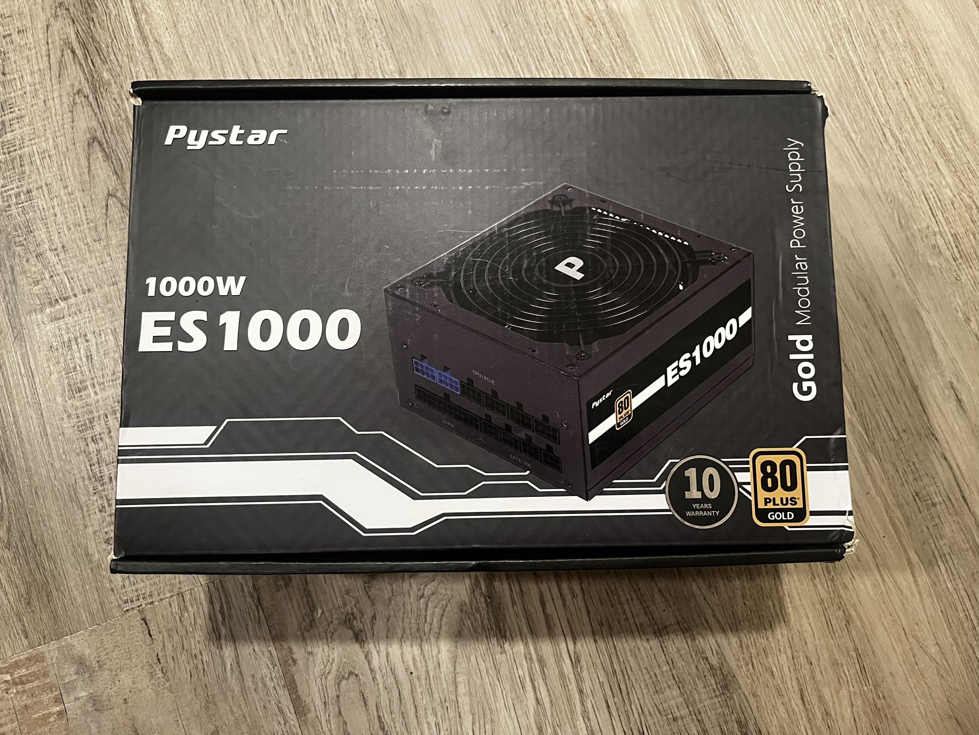 Pystar ES1000W 80 GOLD - PC modular ATX PSU
