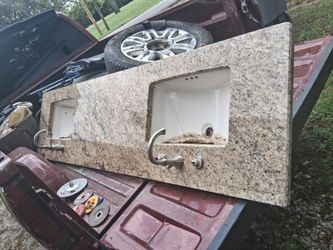 Double side sink