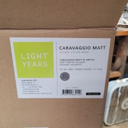 Caravaggio Pendant Lights Fritz Hansen Matte Grey