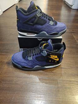 Air Jordan 4 Retro 'Lakers'- DS SIZE 11.5 MEN