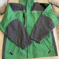Men’s XL Rain Jacket. Waterproof Heavy