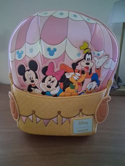 Loungefly Disney Mickey & Friends Hot Air Balloon Mini Backpack