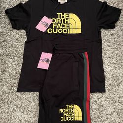 Brand New Northfacegucci Set