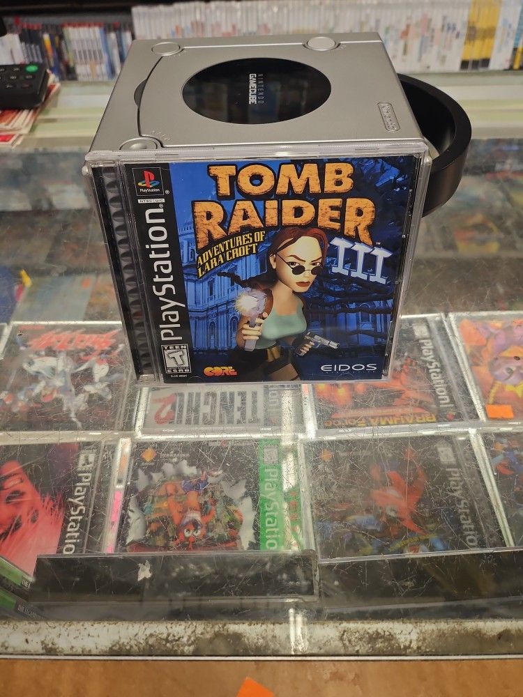 Tomb Raider III 3 Adventures of Lara Croft PlayStation 1 PS Complete