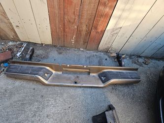 S10 rear bumper with brackets