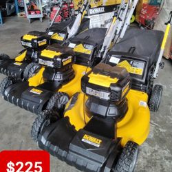 DEWALT CORDLESS LAWM MOWER  SELF PROPELLE 