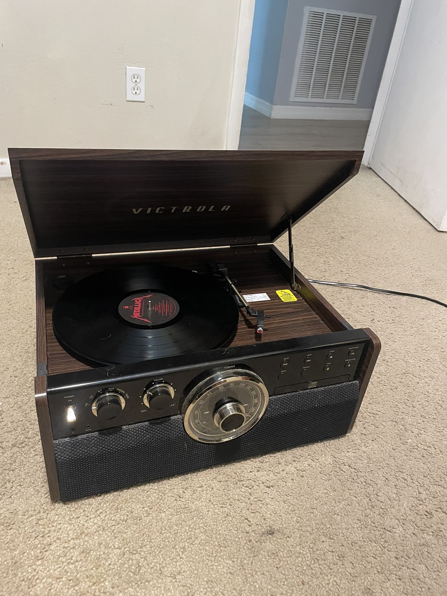 Victrola 6 In One Record Player Wooden 