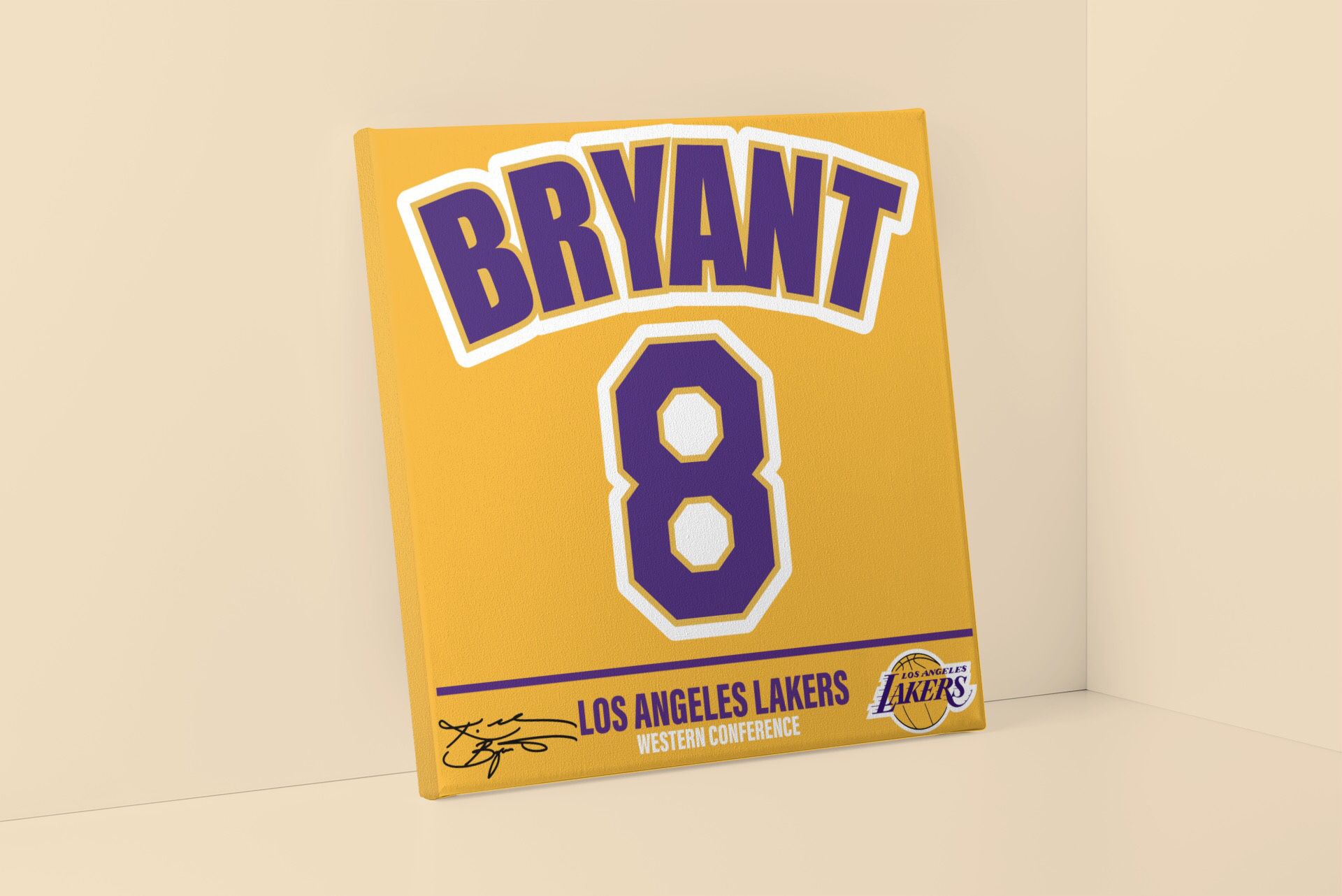 Lakers Canvas Set