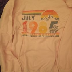 XL Sweaters July 1985 Edition Pink Color Selling $8 