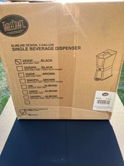 Tablecraft 3 gallon beverage dispensers