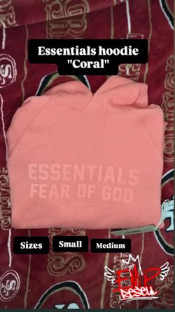Essentials Hoodie 'Coral'