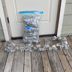 Silver Garlands For Christmas