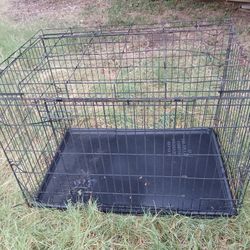 Extra Large Wire Dog Crate With Liner $50
