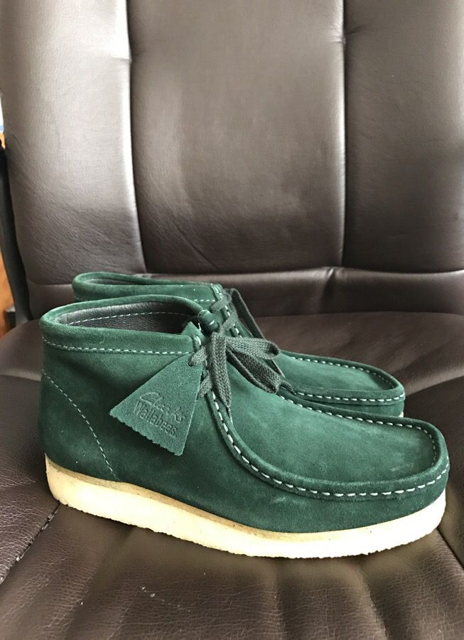 Clarks Originals x Wu Wear Wallabee Lo Mens 8 Womens 9.5 Wu Tang Clan Black  for Sale in New Bedford, MA - OfferUp