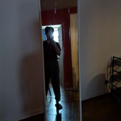 Ikea Standing Mirror