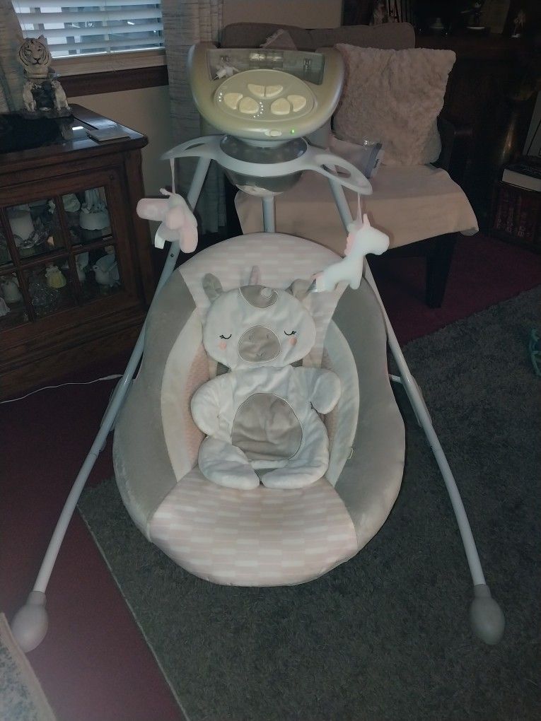 Ingenuity Swing For Little Girl