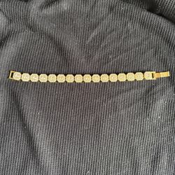 Men’s Tennis Bracelet Moissanite 