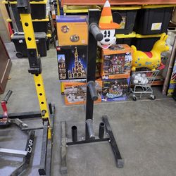 Squat Rack with Plate holder