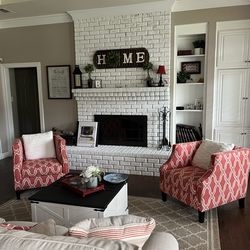 Ashley Furniture Accent Chairs. Set of 2.