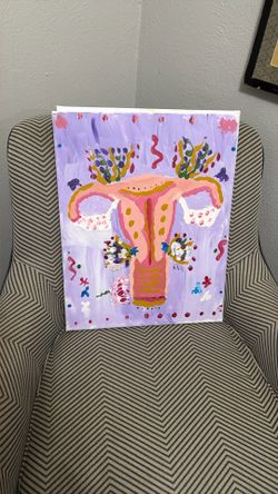 Female Anatomy Wall Art Fertility