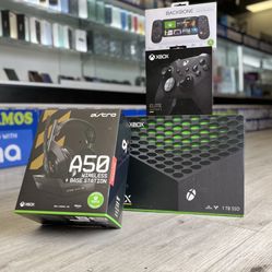 Xbox Series X (Bundles Available) (Take It Home In Payment/ llévatelo a casa en pagos)
