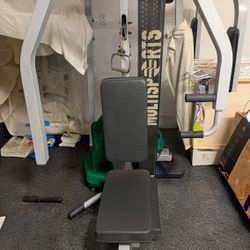 MultiSports MS 3200 3-Station Home Gym 3 Circuit Exercise Weight Lifting Equipment 