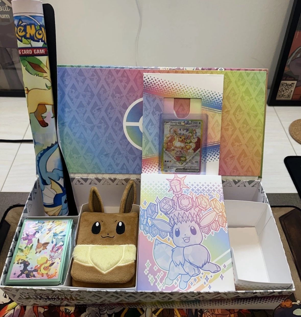Prismatic Evolutions Super Premium Collection Accessories With Promo