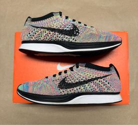 Nike Flyknit Racer Multicolor Men’s size 4.5 Running shoes!
