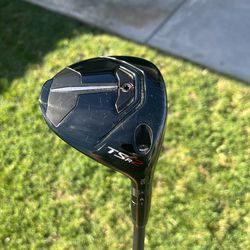 MINT TITLEIST TSR 2 GOLF FAIRWAY WOOD 15* ADJUSTABLE LOFT W MITSUBISHI CHEMICAL KAI LI WHITE GRAPHITE STIFF
