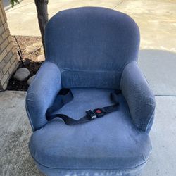 Classic Retro Swivel RV Chair with Lap Belt