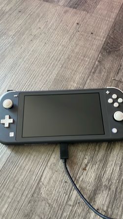 Grey Nintendo switch lite