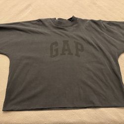 Yeezy Gap Balenciaga No Seam Made In USA Dove Washed Black Sz L, Original Drop