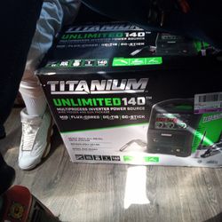 Titanium Unlimited 140 Welder And Multi Purpose Inverter