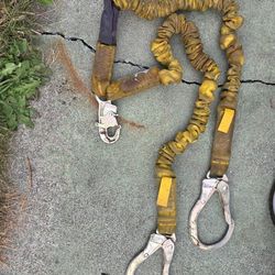 dBi Sala Shockwave 2 Shock Absorbing Twin Two Leg Lanyard 1244412 6ft Length