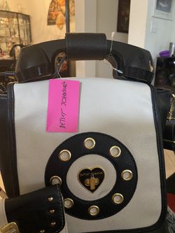 Brand New Betsy Johnson Telephone Purse With Wallet