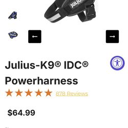 Julius K9 Power Harness XXL (size 3)