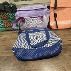 Three dollars each beach bags
