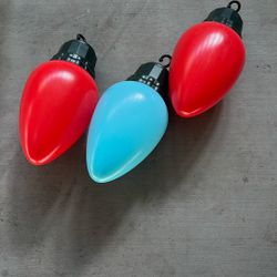 Jumbo Size 12” Outdoor  Ornament Battery Light Up 