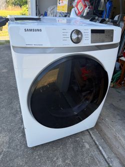 Samsung Front Load Dryer MultiSteam MoistureSensor