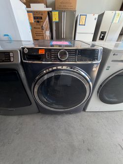 GE Front Load Washing Machine Sapphire Blue