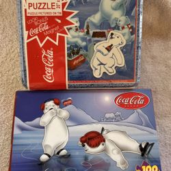 2 Coca Cola puzzles