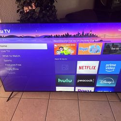 Huge  65” 4k  TCL Roku LED Ultra Thin Bluetooth 