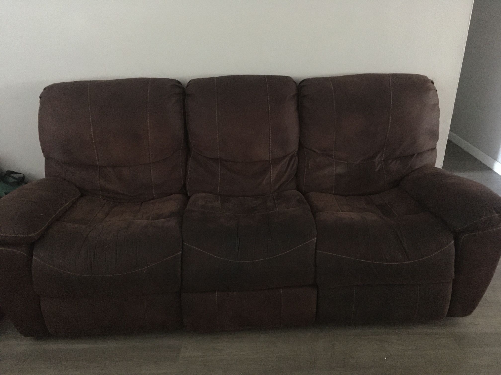 Brown Recliner Couch