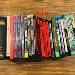 DVD’s and Blu Rays