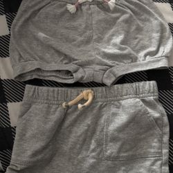 6m Baby Girl Shorts