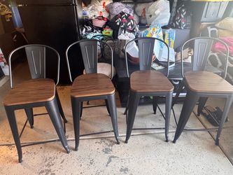 4  chair stools