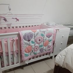 Free Baby Crib with Changer 