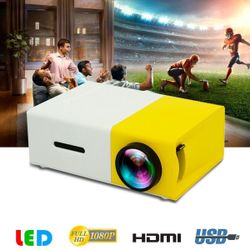 Mini Portable LED Projector - FullHD 1080p